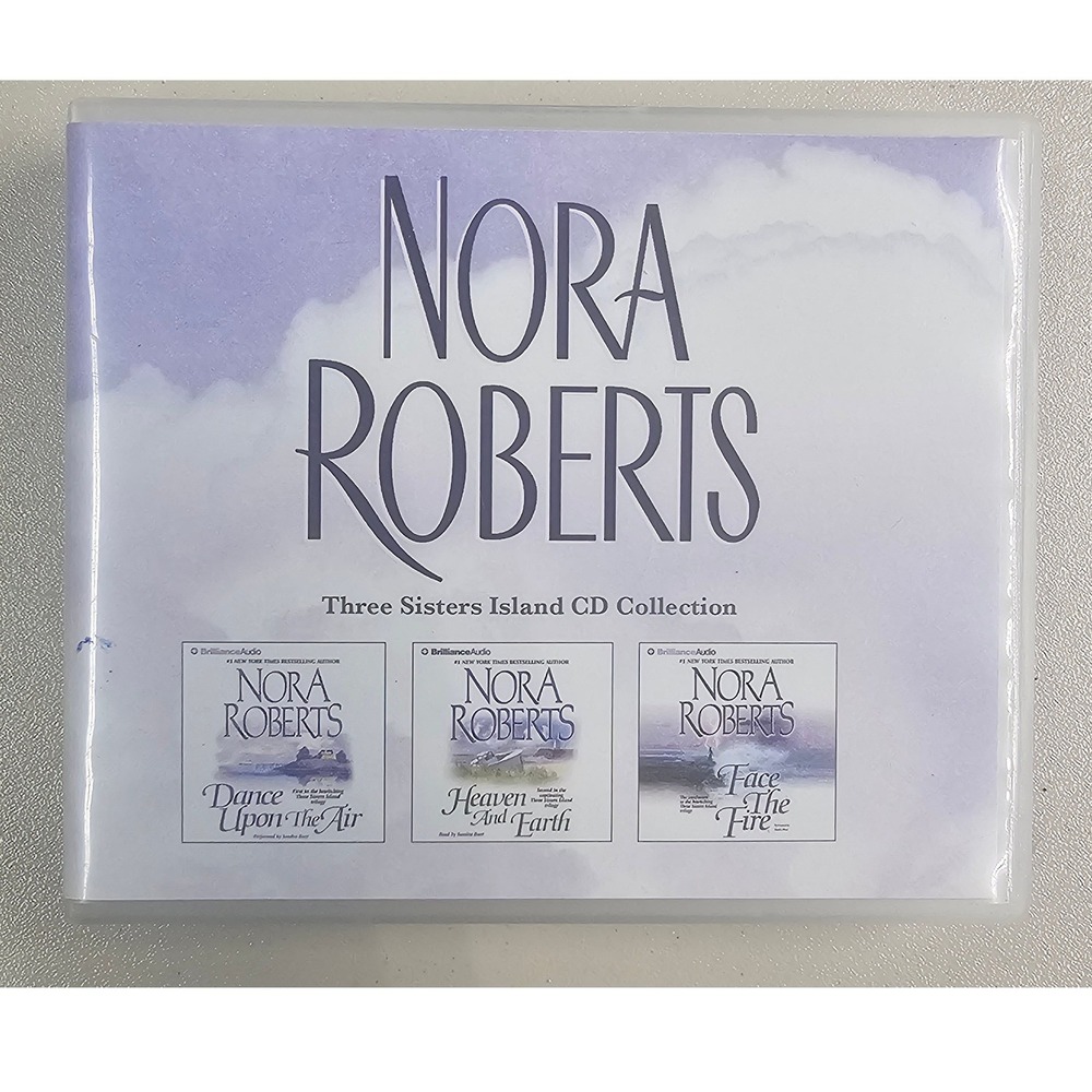 Nora Roberts Three Sisters Island CD‎ Collection Trilogy Abridged 12 Discs